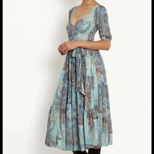 Blackmilk Sea Witch Wrap Midaxi Dress